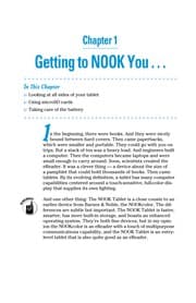 Tapa de NOOK tablet for dummies