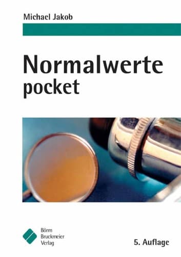 Tapa de Normalwerte pocket