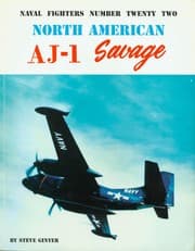 Tapa de Naval Fighters Number Twenty-Two North American AJ Savage