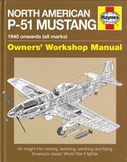 Tapa de North American P-51 Mustang manual