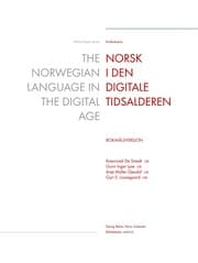 Tapa de The Norwegian Language in the Digital Age