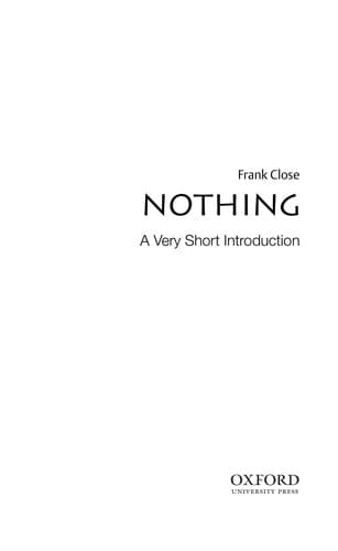 Tapa de Nothing