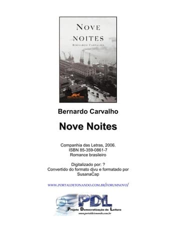 Tapa de Nove noites