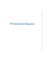 Tapa de NS simulator for beginners