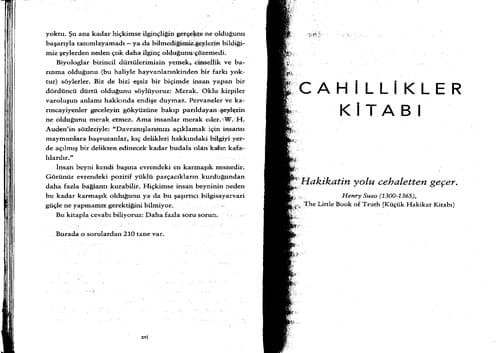 Tapa de Cahillikler kitabi