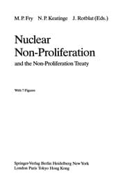 Tapa de Nuclear non-proliferation and the non-proliferation treaty