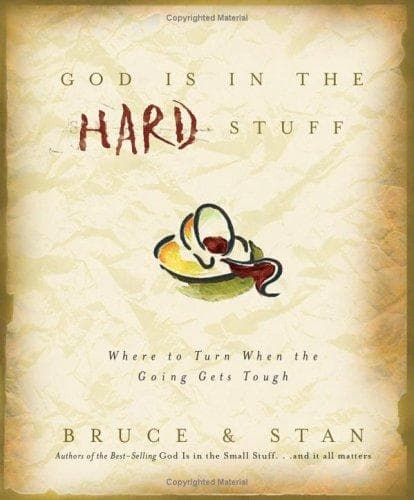 Tapa de God is in the hard stuff