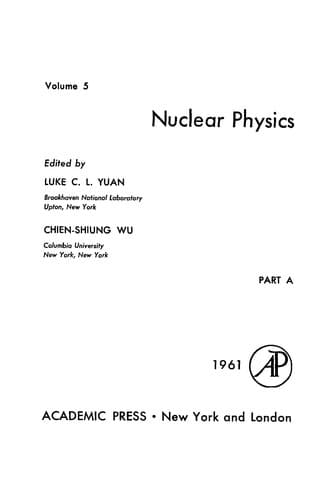 Tapa de Nuclear Physics