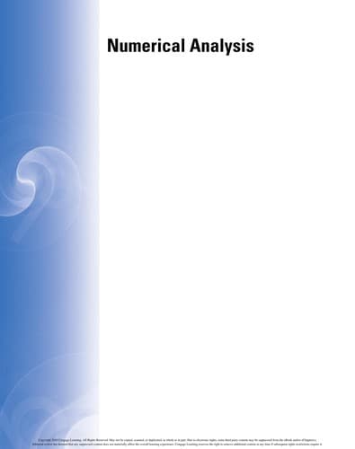 Tapa de Numerical analysis