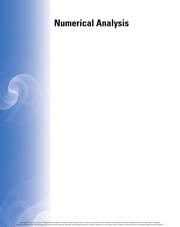 Tapa de Numerical analysis