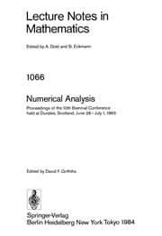 Tapa de Numerical analysis