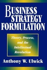 Tapa de Business Strategy Formulation