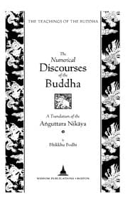 Tapa de The numerical discourses of the Buddha