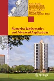 Tapa de Numerical Mathematics and Advanced Applications 2011