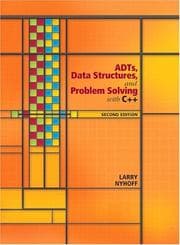 Tapa de ADTs, data structures, and problem solving with C++
