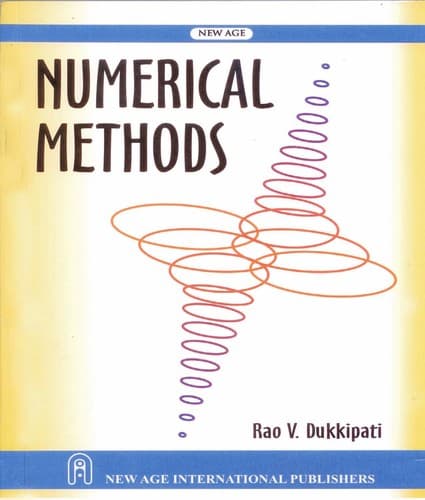 Tapa de Numerical methods