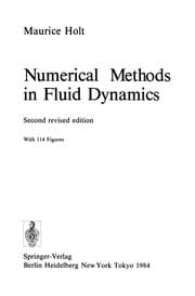 Tapa de Numerical Methods in Fluid Dynamics