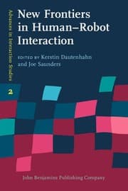 Tapa de New frontiers in human-robot interaction
