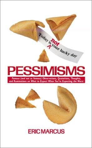 Tapa de Pessimisms