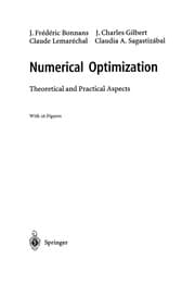 Tapa de Numerical optimization