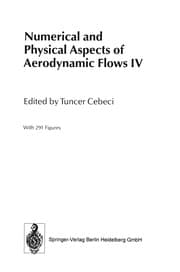 Tapa de Numerical and physical aspects of aerodynamic flows IV