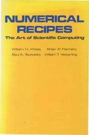 Tapa de Numerical recipes example book (FORTRAN)