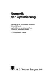 Tapa de Numerik der Optimierung