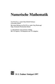 Tapa de Numerische Mathematik