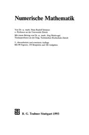 Tapa de Numerische Mathematik