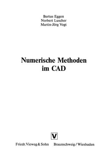 Tapa de Numerische Methoden im CAD