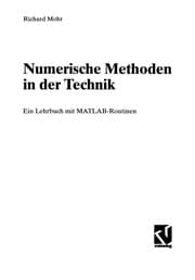 Tapa de Numerische Methoden in der Technik