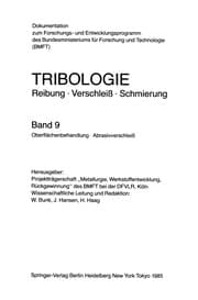 Tapa de Oberflächenbehandlung · Abrasivverschleiß