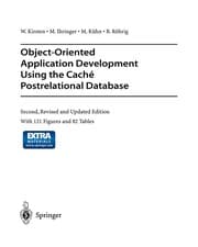 Tapa de Object-Oriented Application Development Using the Caché Postrelational Database