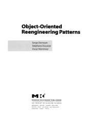 Tapa de Object-oriented reengineering patterns