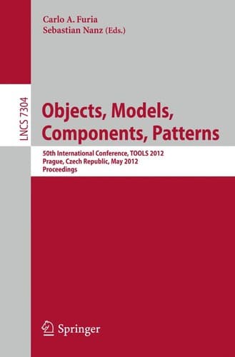 Tapa de Objects, Models, Components, Patterns