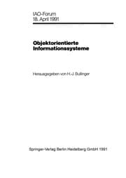 Tapa de Objektorientierte Informationssysteme