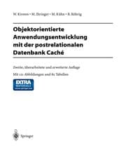 Tapa de Objektorientierte Anwendungsentwicklung mit der postrelationalen Datenbank Caché