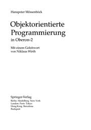 Tapa de Objektorientierte Programmierung in Oberon-2