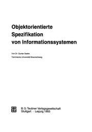 Tapa de Objektorientierte Spezifikation von Informationssystemen