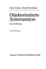 Tapa de Objektorientierte Systemanalyse