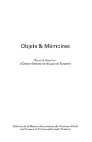 Tapa de Objets & me moires