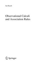 Tapa de Observational Calculi and Association Rules