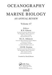 Tapa de Oceanography and marine biology