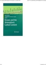 Tapa de Oceans and the Atmospheric Carbon Content