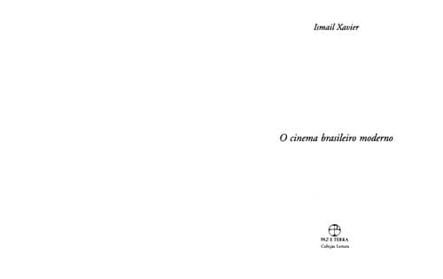 Tapa de Cinema brasileiro moderno