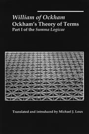 Tapa de Ockham's theory of terms