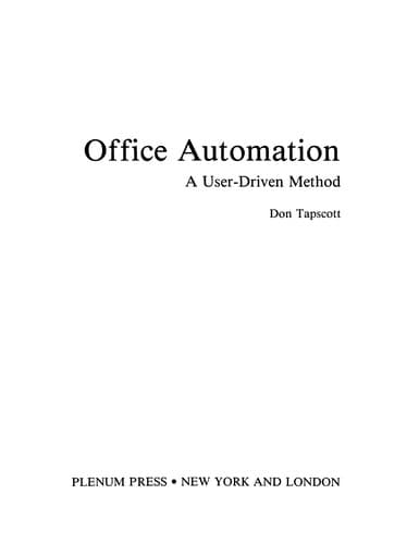 Tapa de Office automation