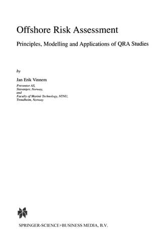 Tapa de Offshore Risk Assessment