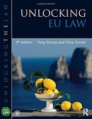Tapa de Unlocking EU Law (Unlocking the Law)