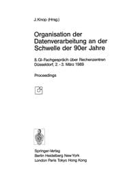 Tapa de Organisation der Datenverarbeitung an der Schwelle der 90er Jahre